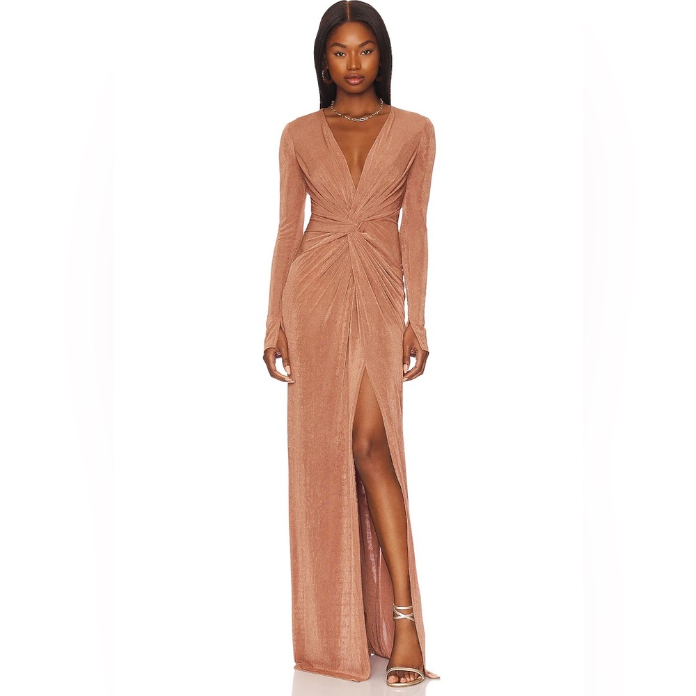 Katie May In A Mood Gown in Muted Copper, Size Medium, NWOT